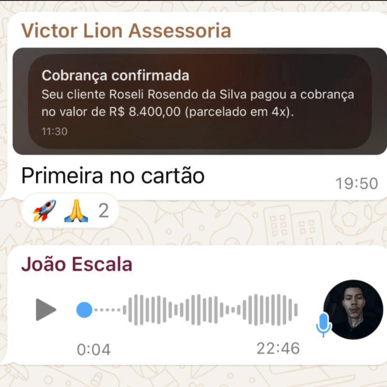 1 Venda de R$8.400,00