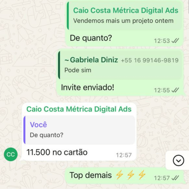 1 venda de R$11.500,00