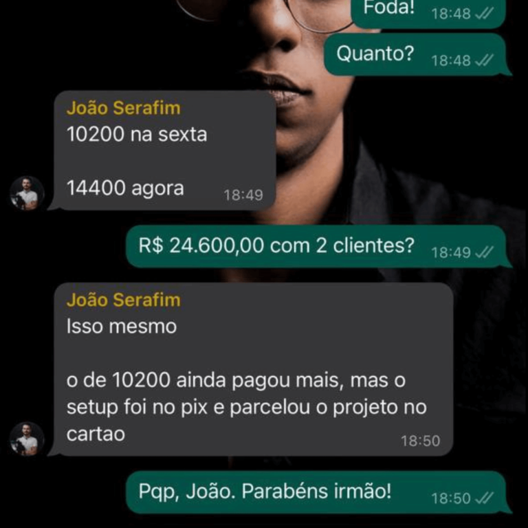 R$24.600,00 com 2 Vendas